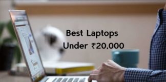 Best Laptop Under 20000
