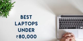 Best Laptops Under 80000