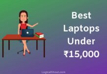 best laptops under 15000