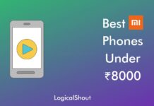 Best Mi Phones Under 8000