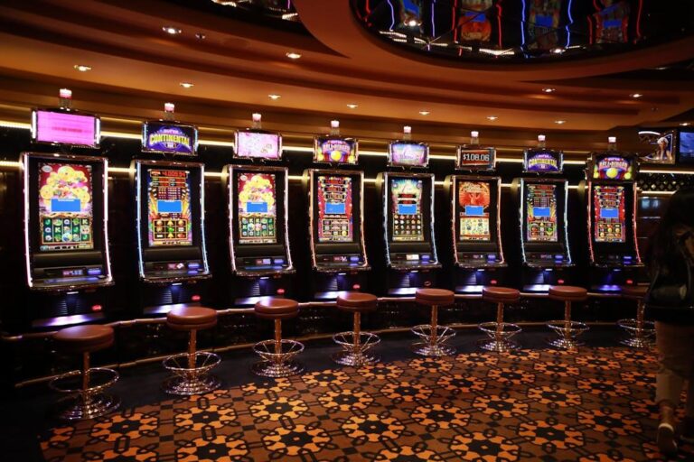 Free A Casino on a Luxurious Cruise Ship Stock Photo